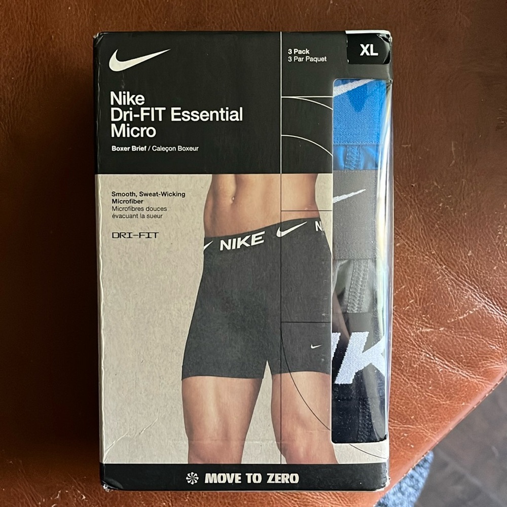 NWT Nike Dri-Fit Essential Micro Boxer Briefs